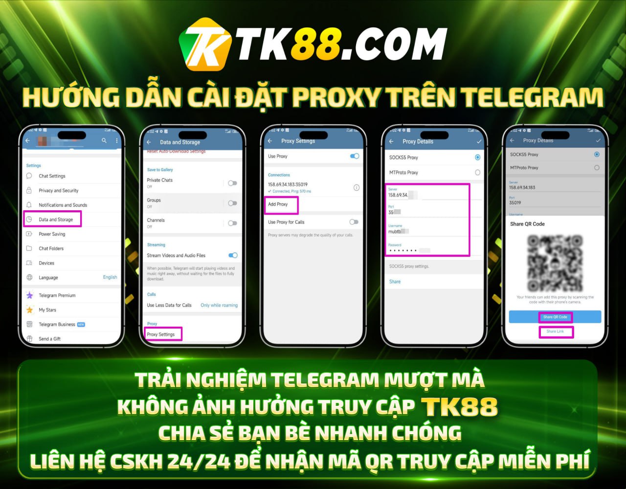 Hướng dẫn dùng Proxy